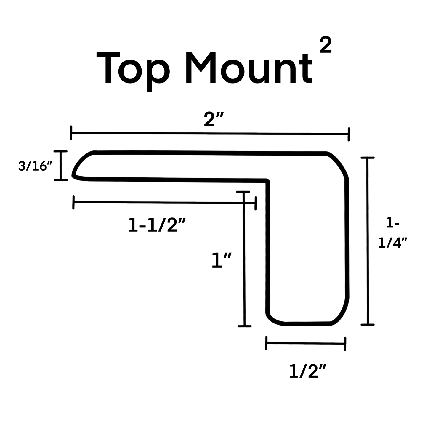 #129 | Flexitions 1" Top Mount²
