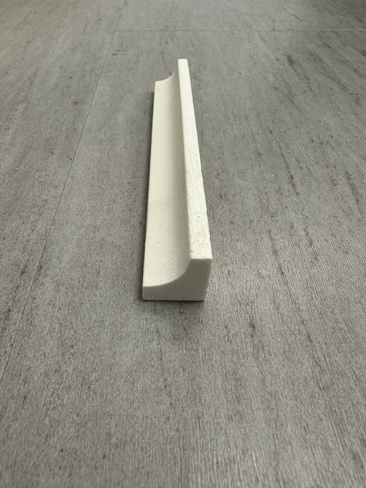 Stainable and flexible, cove base strip or trim, for your vinyl and laminate floors.