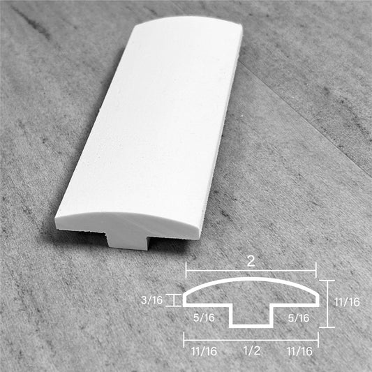 Stainable and flexible, 11/16" strip or trim, for your vinyl and laminate floors.