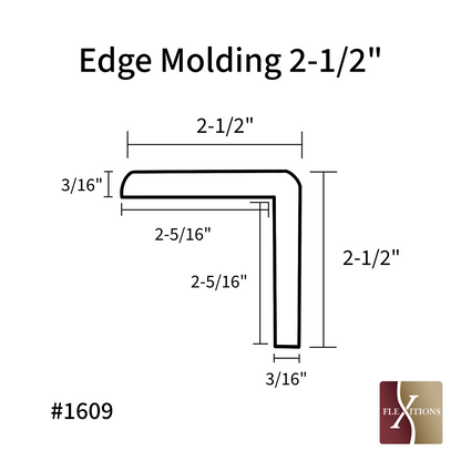 #607-7 | Moldura de borde Flexiciones de 84"