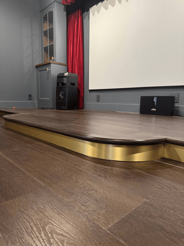 1" Top Mount Stair Nose (Rounded Bullnose) – #128