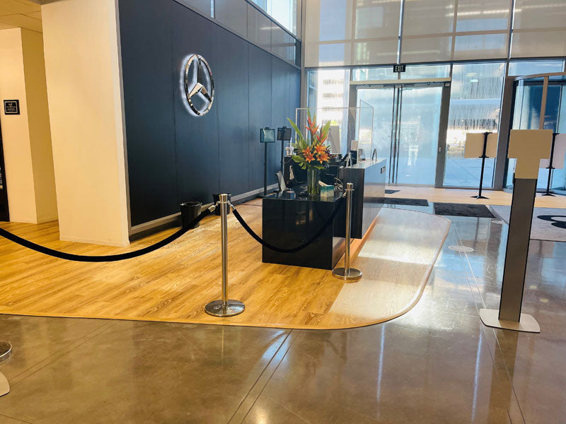 Stainable Flexible, Curvy, Curved, Bendable Floor Transitions