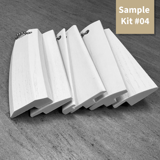 Dealer/Contractor Sample Kit of Flexible Stainable Transition Moldings