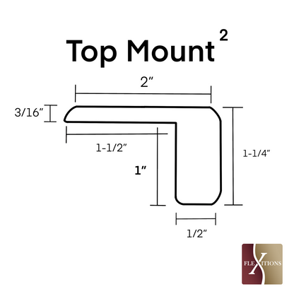 #129 | Flexitions 1" Top Mount²
