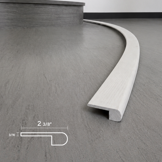#103-7 | Flexitions Nariz de escalera de montaje empotrado LVT de 3/16" 84"