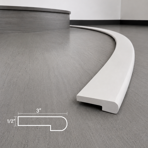 #105 | 1/2" Flush Mount Stair Nose